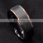 2022 Hot 8mm Simple Ring Fashion Gold black Ring Wedding Ring Women Jewelry Gift