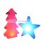 snowman star tree Christmas led light solar outdoor holiday lighting shooting star Christmas Customized Led Decorative Trees