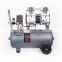Bison China Cheap 1500W  1.5Kw 24 L Twin Cylinder Oilless Silent Air Piston Compressor 2 Hp Oilles For Dental Machine