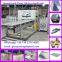 2-Component PUR Adhesive Applicator with Automated Roller Conveyor. Clean Room Panels Manufacturing