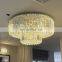 Modern Luxury Hotel Hanging Lighting Ceiling Luxury Crystal Chandelier