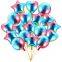 18 Inch Heart Star Gradient Color Foil Balloon Rainbow Aluminum Foil Balloon Wedding Party Decoration