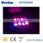Factory price 12*1W 4 in 1 RGBW waterproof led par lights with remote control party use
