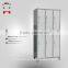 WLS metal gym locker 6 door metal industrial storage lockers