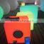 Solar led lamp cube with bluetooth speake stereo and remote control YXF-3030BS