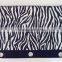 Osini 2016 fashion custom colorful zebra-stripe 3-ring binder pencil bag Eco-friendly non-woven zebra-stripe pencil bag