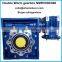 Double Worm gearbox electric dc motor power transmission machinery