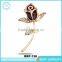 Yiwu City Made New Design High-Heeled Shoes Luxury Zinc Alloy Brooch