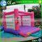 High quality Lovely pink inflatable mini bouncer jumping castle for sale