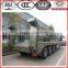 multi axles 120 ton low bed truck trailer