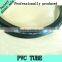 7mm PVC noir flexible tube production factory