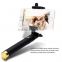 Alibaba China Factory Low Price Wholesale extendable Smart Mini Selfie Wired Stick Monopod Holder for phone