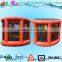 interesting inflatable bungee trampoline volleyball, interactive games for adults