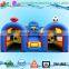 3 in 1 sports throw ball games,inflatable basketball n rugby ball n soccer pitch games