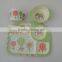 2016 New Style Eco-friendly Bamboo Fiber Kids Dinnerware Set