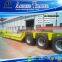 Tri-axle 80 tons detachable gooseneck low bed semi trailer for sale