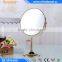 Golden Double Side Table Brass Frame Decorative Mirror