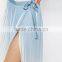 OEM Factory Summer Women Pleated Midi Wrap Skirt For Ladies Wear