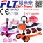 3 in 1 fulaitai child scooter with seat and basket for push