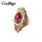 Fashion Jewelry Zinc Alloy Imitation Pearl Ring Vintage Style Women Party Show Gift Dresses Apparel Promotion Accessories