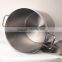 100L high capactiry commercial industrial stainless steel kitchen soup cooking pot with double-ply bottome