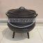 customized LOGO WFP Size 10 of 30 Litres 3 legged black potjie pot in Africa