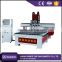 China factory supply three spindle head pneumatic tool changer cnc router for wood carving , cnc wood machine 1325
