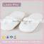Hotel Collection White Closed Toe Waffle Weave Spa Slippers