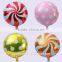 18" candy design foil balloon with EN71 test