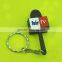 2015 Newly product led keychain light/ led keyring/ soft pvc keychain