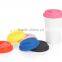 colorful foldable eco-friendly anti-dust custom silicone coffee cup cover