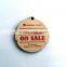 4 colors printing wooden tag / hangtag