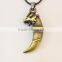 Popular PUNK Charm Wolf Tooth Pendants Necklace Gift
