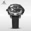 2015 WEIDE Hot-selling Men Sport Watches UV1501 With Quartz Watch Silicone Gel Band 3 ATM Water Resistant