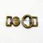 9mm alloy metal bronze swimwear women buckle