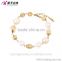 Personalized design fashion jewelry bracelet with bead charm