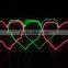 4 Heads Red & Green 250mW Stage Laser Light