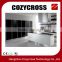 infrared black or white glass panel with aluminum back panel