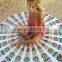 72" White Tapestry Round Mandala Tapestry Roundie Round Yoga Mat Mandala Roundie Indian tapestry Wholesaler Large Roundie
