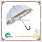 Fashion Design Transparent Umbrella With Leopard Border