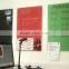 multifunctional with square glass magnets magnetic tempered glass memo board