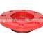 2"-10" Casting Iron grooved pipe fitting flange adaptor of ANSI CLASS 125/150.