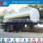 anti exprosion oil tank trailer 2 axle oil semi trailer 50cbm tank trailer oil
