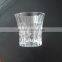 Tableware diamond design 10oz engraved glass cup/rock glass/whisky glass