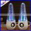 8W RGBO LED Water Dancing Show Fountain Speakers Bluetooth For Iphone,Ipad,Samsung,Tablets,Devices With 3.5mm Port