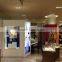 BSL1101 gold/silver /Jewelry display stand security showcase
