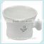 customized shaving mug for shave soap bowl design