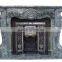 Personal custom make marble carved fireplace mantel