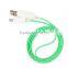 charging high speed micro usb cable with led light