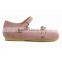 Wholesale OEM Suede Leather Pretty Princess Pink Shoes for Girls